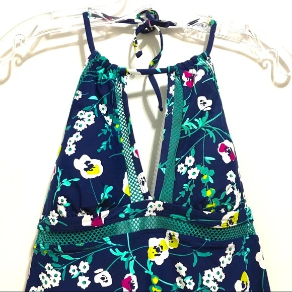 🆕 Anne Cole of California Women’s Seabreeze Halter Tankini Top
